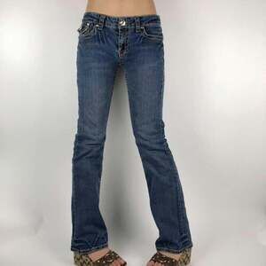 L.A. Blues Women's Blue and Brown Jeans